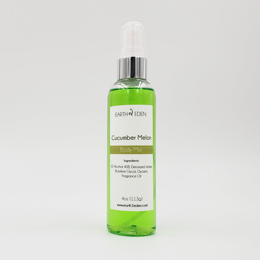 Cucumber Melon Body Mist (4oz)